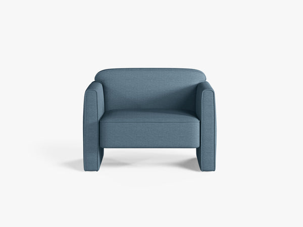 Modern Accent Armchair – Mid-Century Style Upholstered Lounge Chair