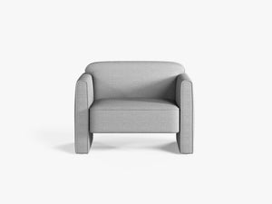 Modern Accent Armchair – Mid-Century Style Upholstered Lounge Chair