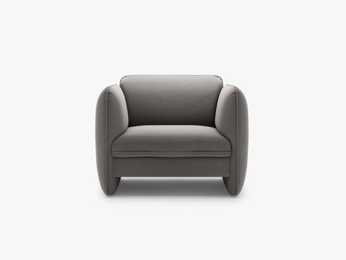 Modern Sculptural Armchair – Deep Seat Accent Lounge Chair