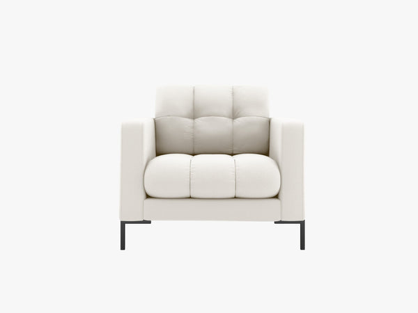 Upholstered Armchair with Quilted Design & Modern Comfort
