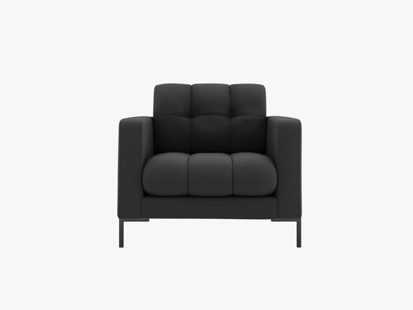 Upholstered Armchair with Quilted Design & Modern Comfort