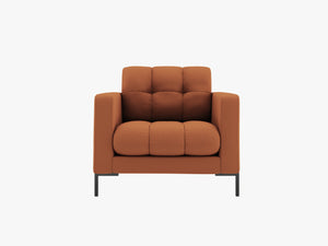 Upholstered Armchair with Quilted Design & Modern Comfort