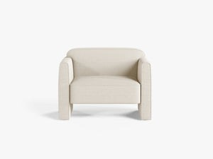 Modern Accent Armchair – Mid-Century Style Upholstered Lounge Chair