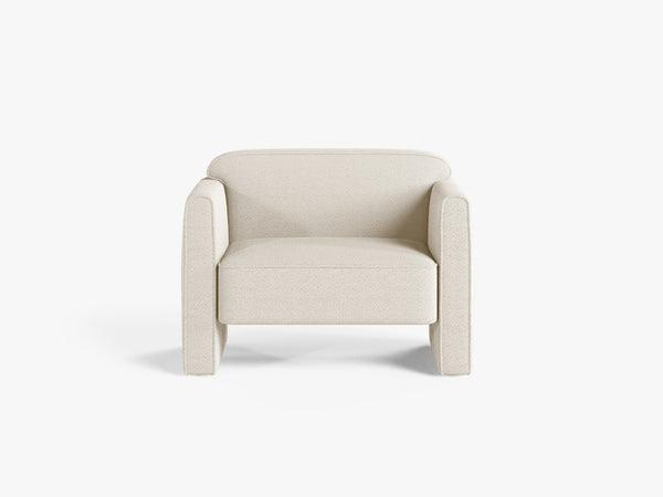 Modern Accent Armchair – Mid-Century Style Upholstered Lounge Chair