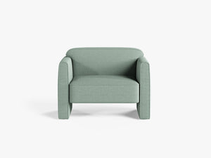 Modern Accent Armchair – Mid-Century Style Upholstered Lounge Chair