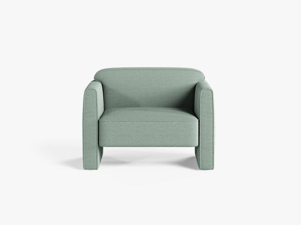 Modern Accent Armchair – Mid-Century Style Upholstered Lounge Chair