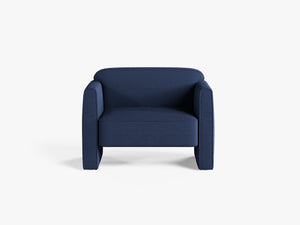 Modern Accent Armchair – Mid-Century Style Upholstered Lounge Chair