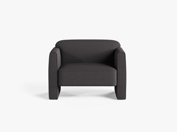 Modern Accent Armchair – Mid-Century Style Upholstered Lounge Chair
