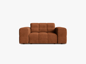 Modern Armchair with Deep Seating & Tufted Design