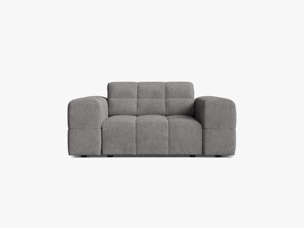 Modern Armchair with Deep Seating & Tufted Design