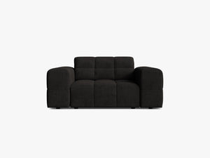 Modern Armchair with Deep Seating & Tufted Design