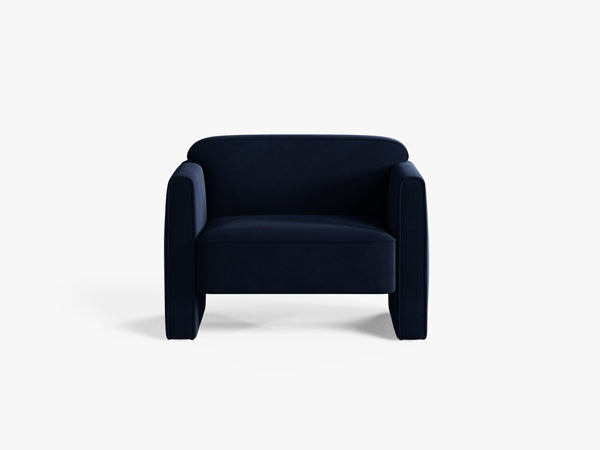 Modern Accent Armchair – Mid-Century Style Upholstered Lounge Chair