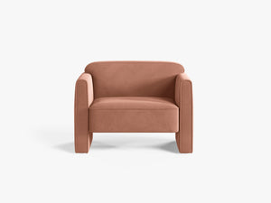 Modern Accent Armchair – Mid-Century Style Upholstered Lounge Chair