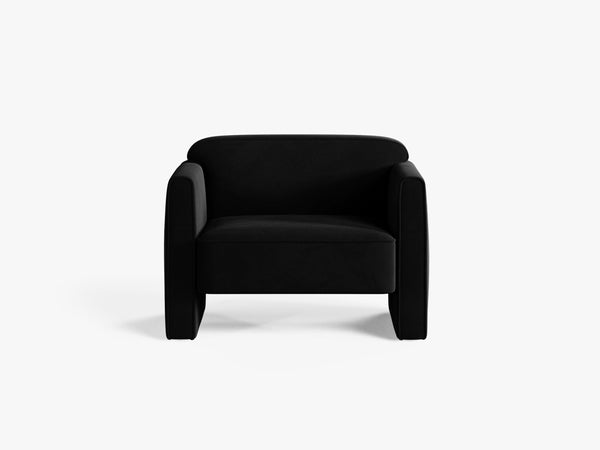 Modern Accent Armchair – Mid-Century Style Upholstered Lounge Chair