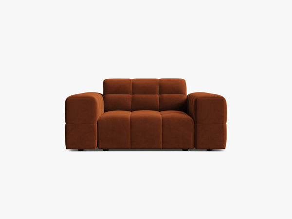 Modern Armchair with Deep Seating & Tufted Design