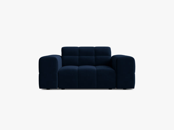 Modern Armchair with Deep Seating & Tufted Design