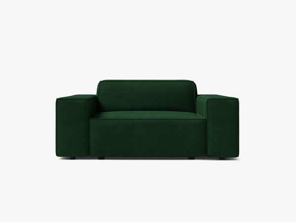 Modern Armchair with Wide Armrests & Medium-Soft Comfort