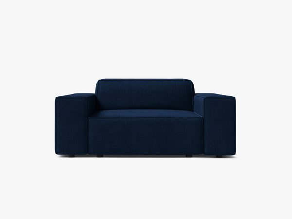 Modern Armchair with Wide Armrests & Medium-Soft Comfort