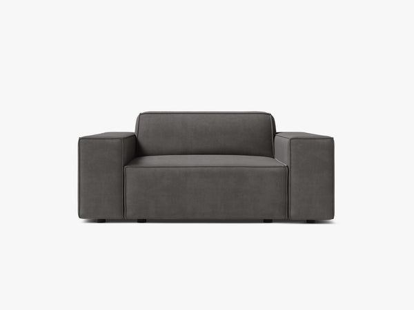 Modern Armchair with Wide Armrests & Medium-Soft Comfort