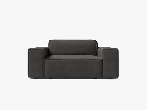 Modern Armchair with Wide Armrests & Medium-Soft Comfort