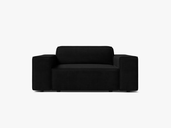 Modern Armchair with Wide Armrests & Medium-Soft Comfort