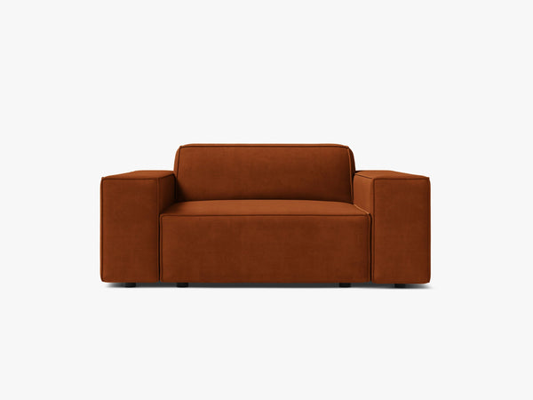 Modern Armchair with Wide Armrests & Medium-Soft Comfort