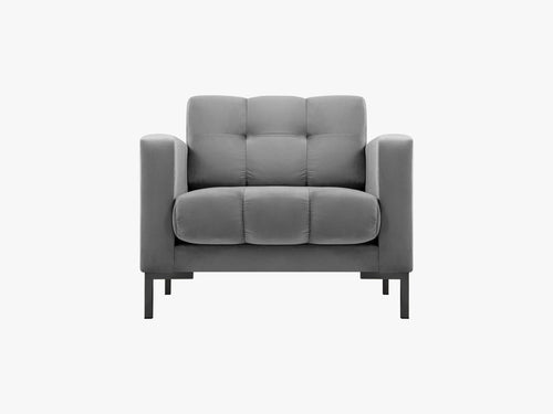 Upholstered Armchair with Quilted Design & Modern Comfort