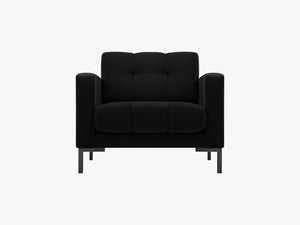 Upholstered Armchair with Quilted Design & Modern Comfort