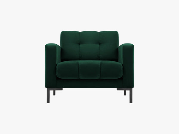 Upholstered Armchair with Quilted Design & Modern Comfort