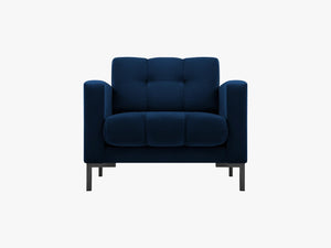 Upholstered Armchair with Quilted Design & Modern Comfort