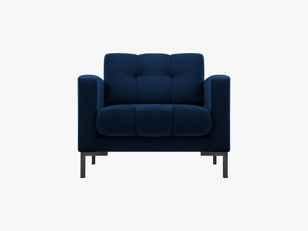 Upholstered Armchair with Quilted Design & Modern Comfort