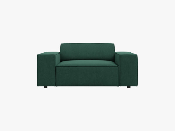 Modern Armchair with Wide Armrests & Medium-Soft Comfort