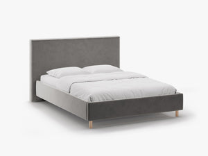 Modern Upholstered Storage Bed Frame – Scandinavian Style Gas Lift Bed