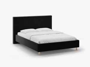 Modern Upholstered Storage Bed Frame – Scandinavian Style Gas Lift Bed
