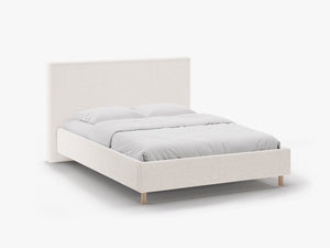 Modern Upholstered Storage Bed Frame – Scandinavian Style Gas Lift Bed