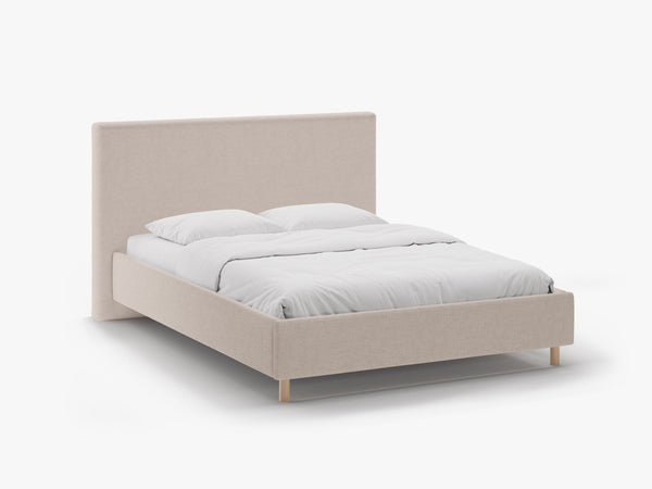 Modern Upholstered Storage Bed Frame – Scandinavian Style Gas Lift Bed