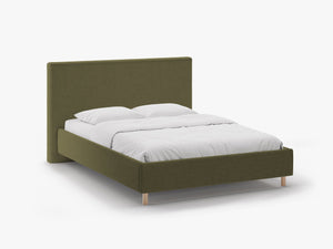 Modern Upholstered Storage Bed Frame – Scandinavian Style Gas Lift Bed