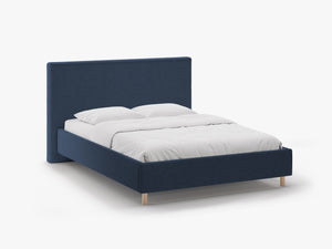 Modern Upholstered Storage Bed Frame – Scandinavian Style Gas Lift Bed