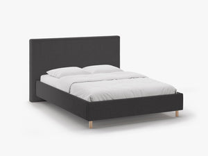 Modern Upholstered Storage Bed Frame – Scandinavian Style Gas Lift Bed