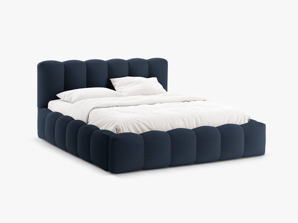 Upholstered Storage Bed Frame with Gas Lift & Slatted Base