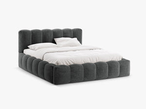Upholstered Storage Bed Frame with Gas Lift & Slatted Base