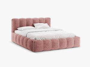 Upholstered Storage Bed Frame with Gas Lift & Slatted Base