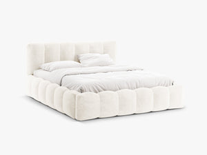 Upholstered Storage Bed Frame with Gas Lift & Slatted Base