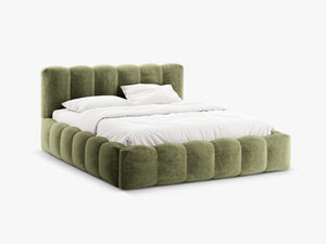 Upholstered Storage Bed Frame with Gas Lift & Slatted Base