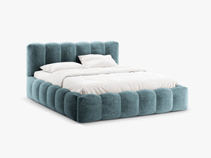 Upholstered Storage Bed Frame with Gas Lift & Slatted Base