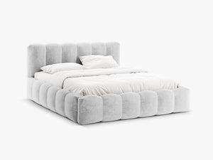 Upholstered Storage Bed Frame with Gas Lift & Slatted Base