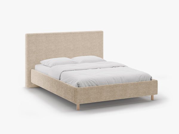 Modern Upholstered Storage Bed Frame – Scandinavian Style Gas Lift Bed