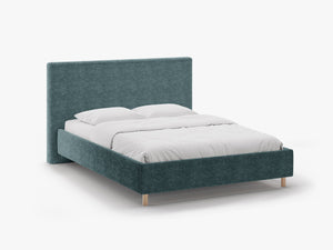 Modern Upholstered Storage Bed Frame – Scandinavian Style Gas Lift Bed