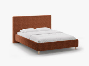 Modern Upholstered Storage Bed Frame – Scandinavian Style Gas Lift Bed