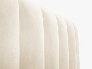 Upholstered Bed Frame with Storage & Tufted Headboard
